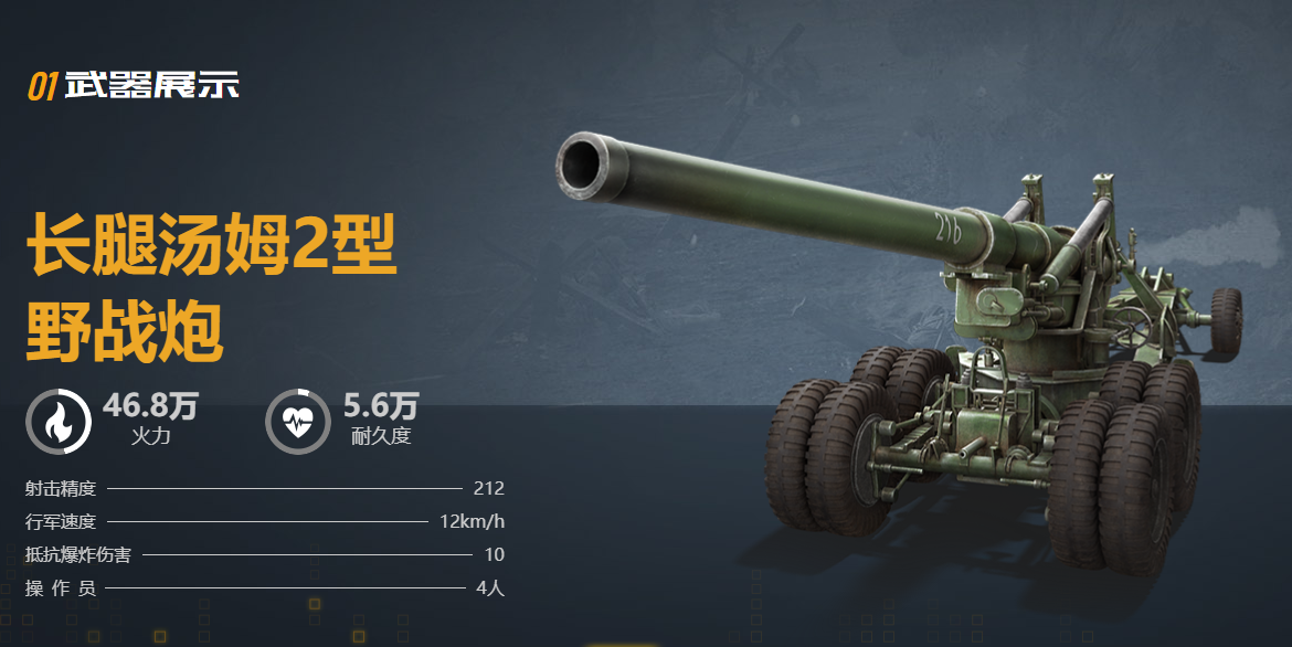 长腿汤姆2型 野战炮