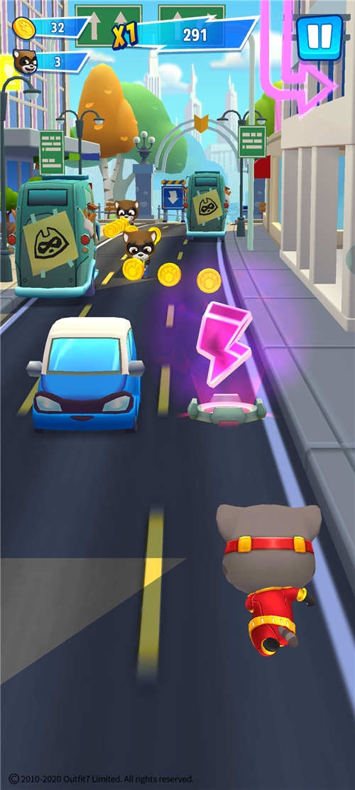 《汤姆猫英雄跑酷》超详细高分技巧玩法解析