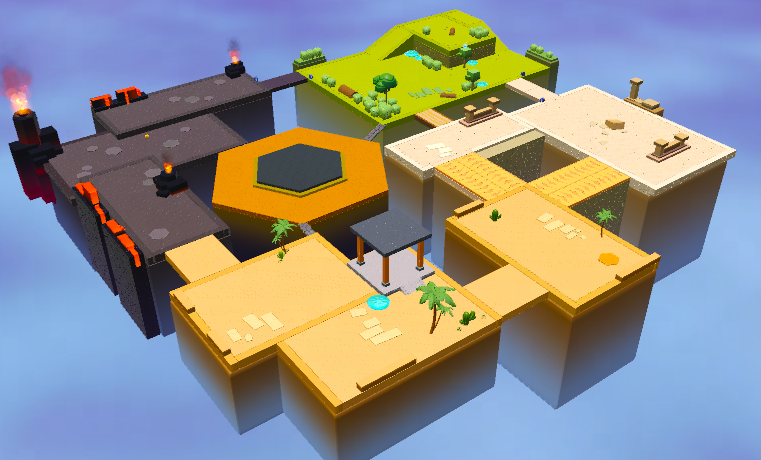 蛋仔派对疯狂乱斗地图上新!“幻境空岛”等你探险! 蛋仔派对疯狂乱斗地图上新!“幻境空岛”等你探险!