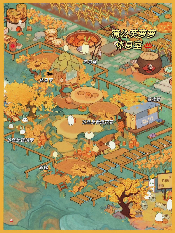 桃园深处有人家布局图：实用规整交互功能性一岛布局