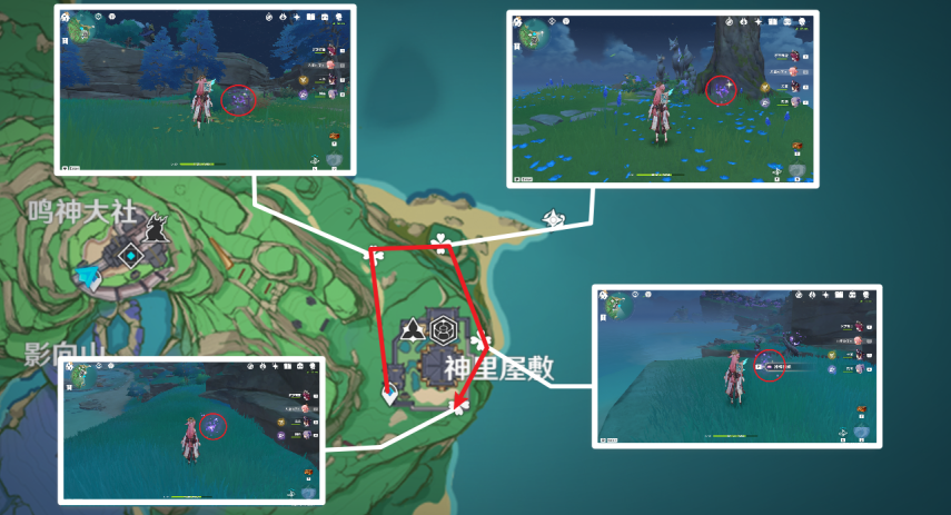 原神绯樱绣球怎么采集?