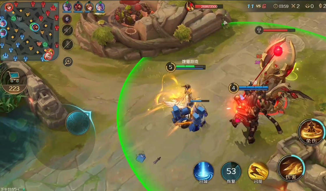 曙光英雄技能老是打到野怪怎么办？