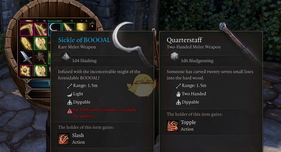 《博德之门3》投掷武器选哪个好？