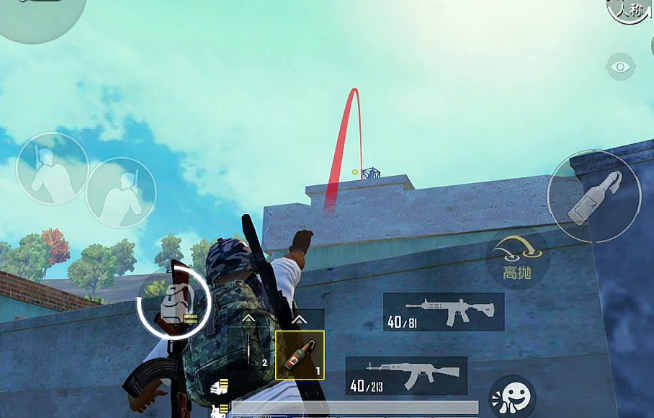 和平精英怎么用雷?