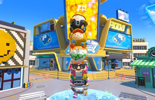 蛋仔派对蛋仔怎么悬浮?