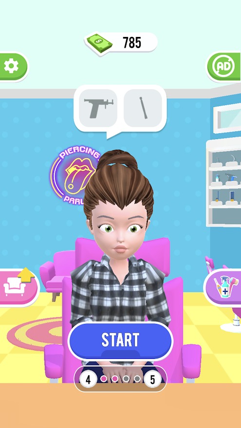 小姐姐打耳洞 小姐姐打耳洞