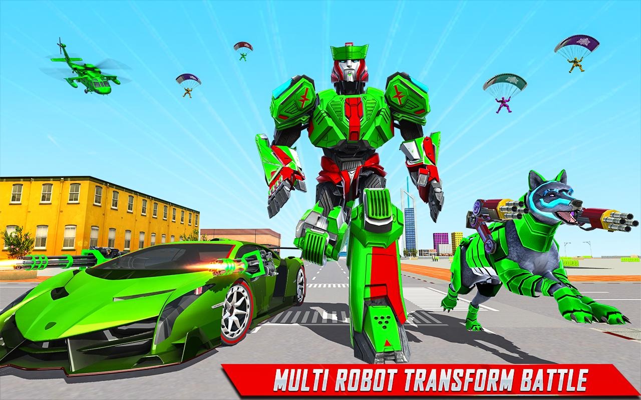 狼机器人汽车变换 狼机器人汽车变换