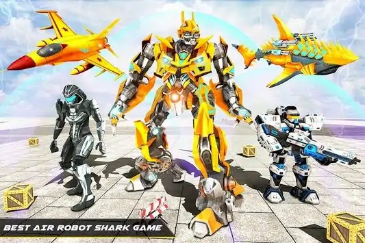 飞行机器人鲨鱼