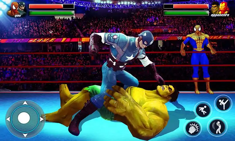 超级英雄摔跤