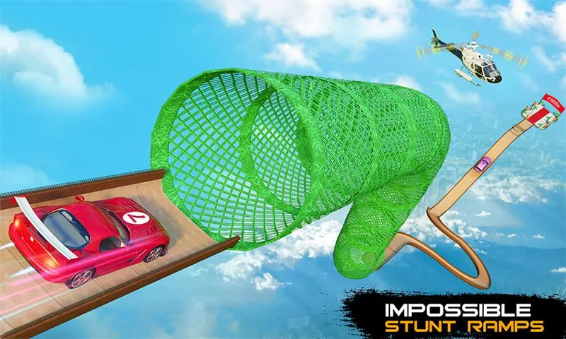 坡道汽车特技赛车