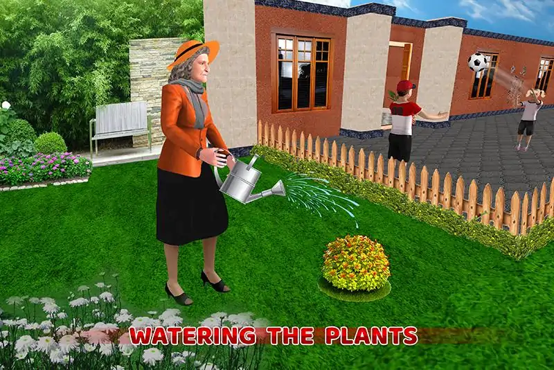 虚拟奶奶快乐的家庭乐趣