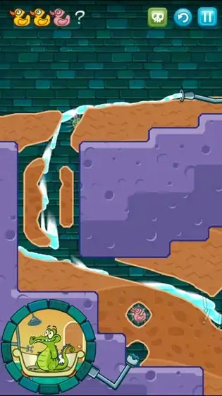 顽皮小鳄鱼爱洗澡