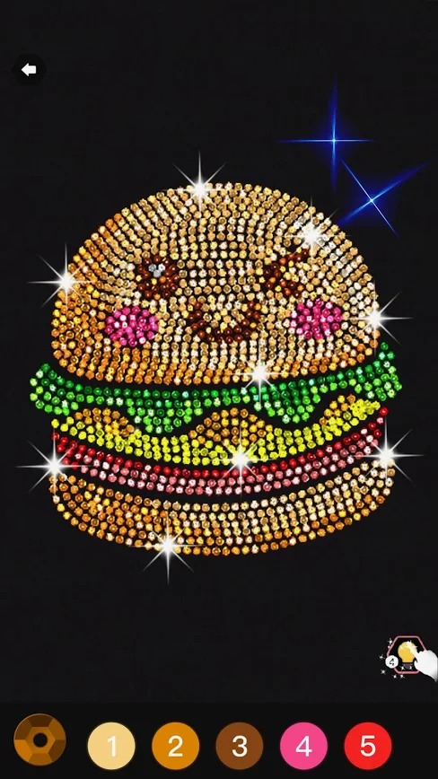 钻石着色-亮片艺术和绘画数字