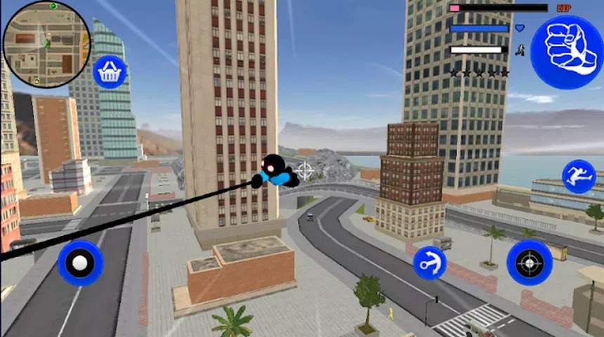 警察火柴人绳索英雄 警察火柴人绳索英雄