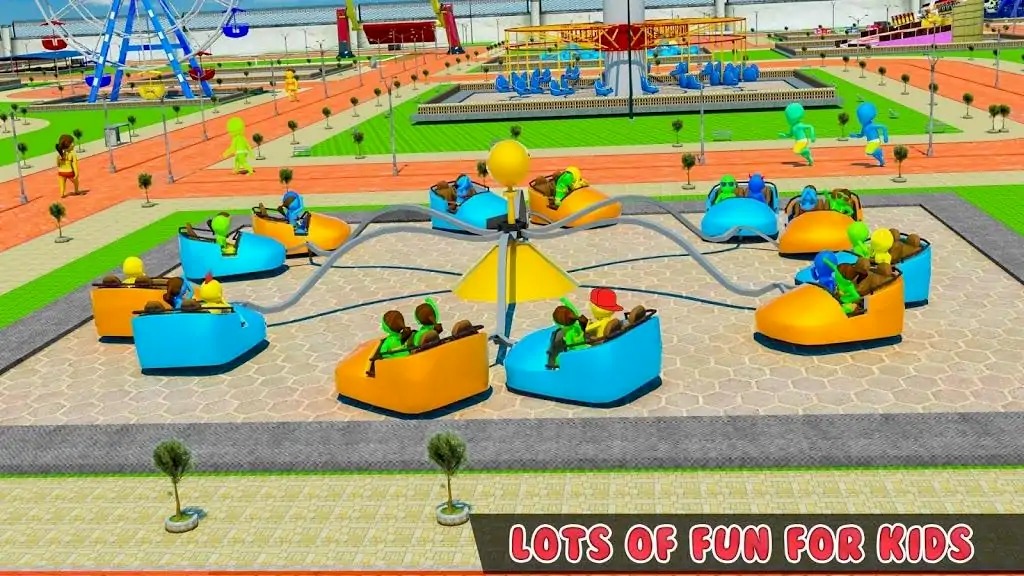儿童水上乐园：滑水主题公园游戏