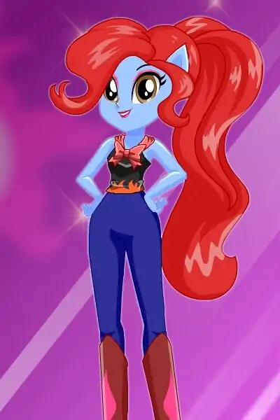 我的小马驹女孩的时尚装扮