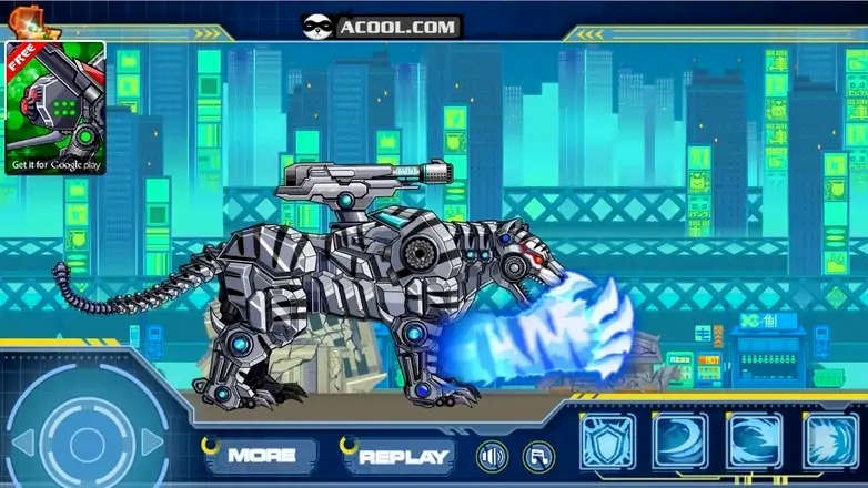 玩具机器人大战：机器白虎