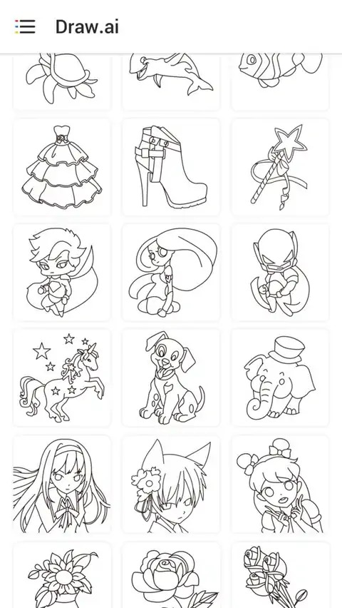 学习绘画和着色