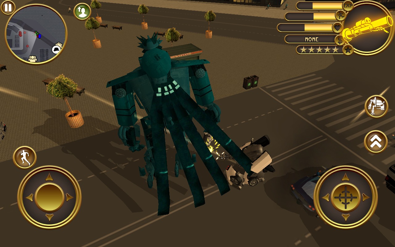 直升机变形机器人