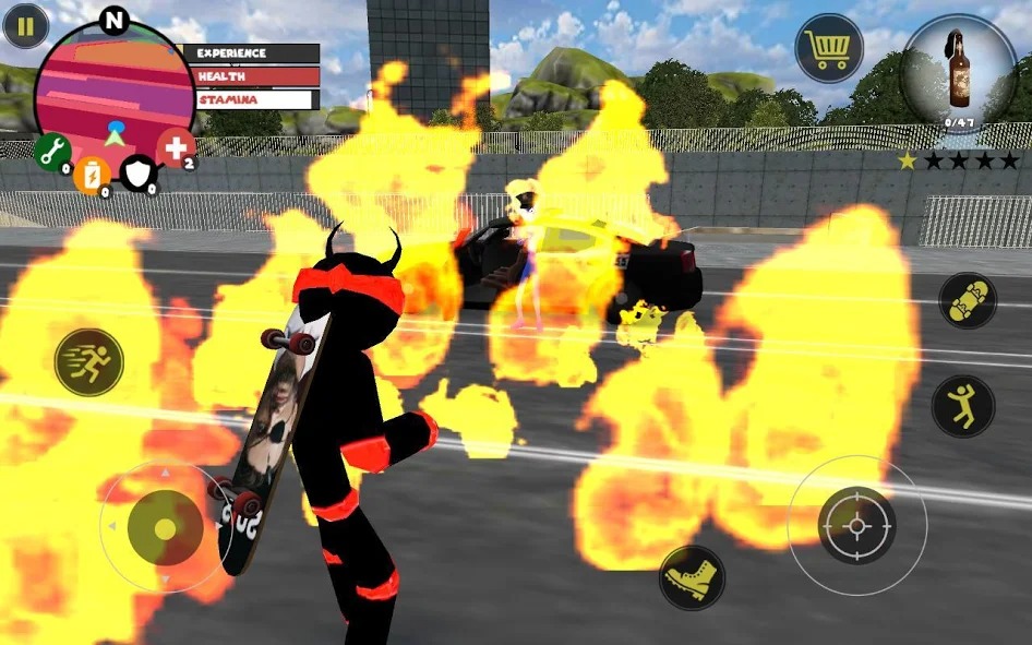 火柴人绳索英雄(辅助菜单)