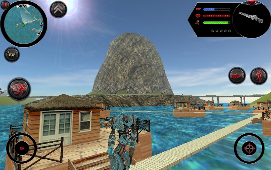 鲨鱼机器人 鲨鱼机器人