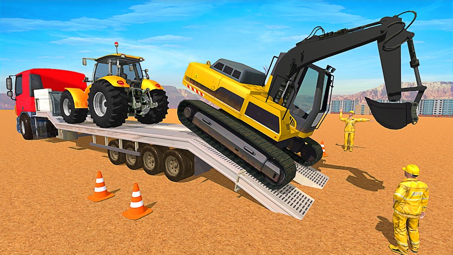 卡车运输重型挖掘机模拟器 卡车运输重型挖掘机模拟器