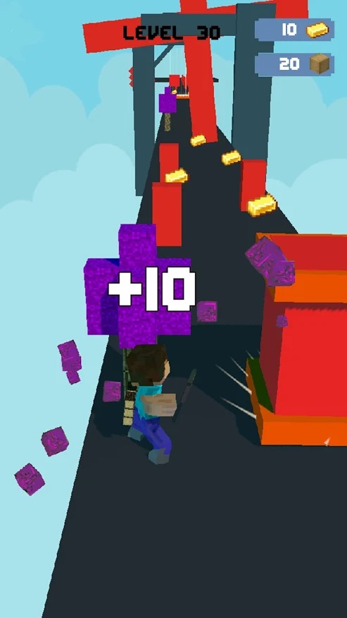 我的世界跑酷 我的世界跑酷