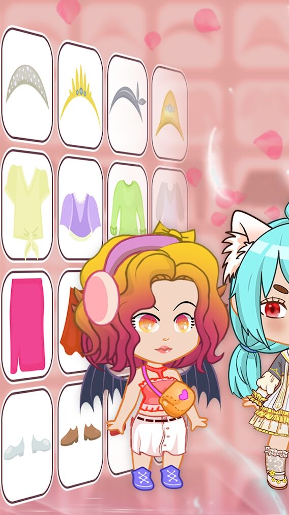 可爱的女孩头像制造商