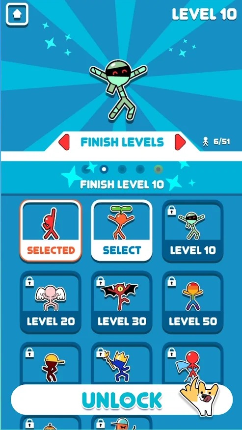 火柴人飞钩 火柴人飞钩