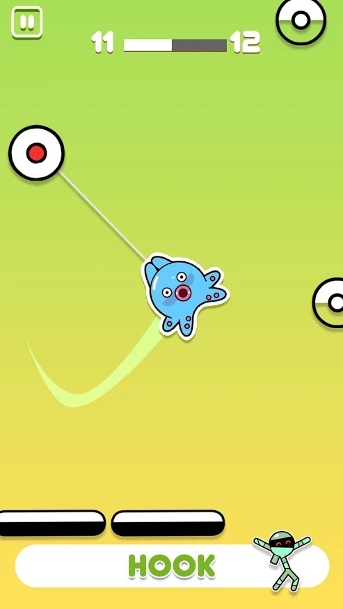 火柴人飞钩 火柴人飞钩