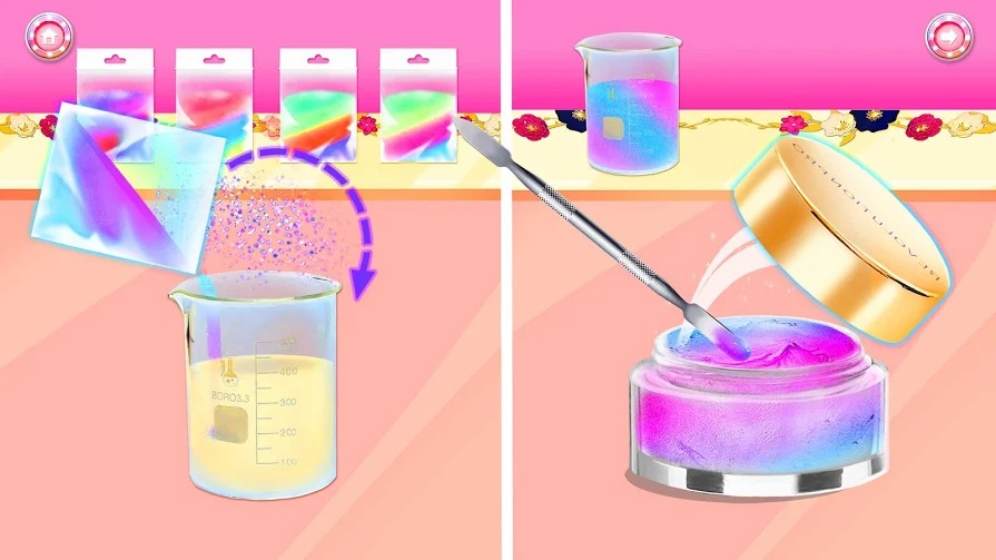 化妆游戏: 公主化妆品 化妆游戏: 公主化妆品