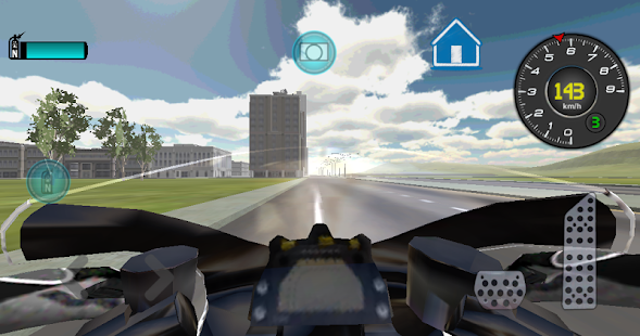   快速摩托车司机3d