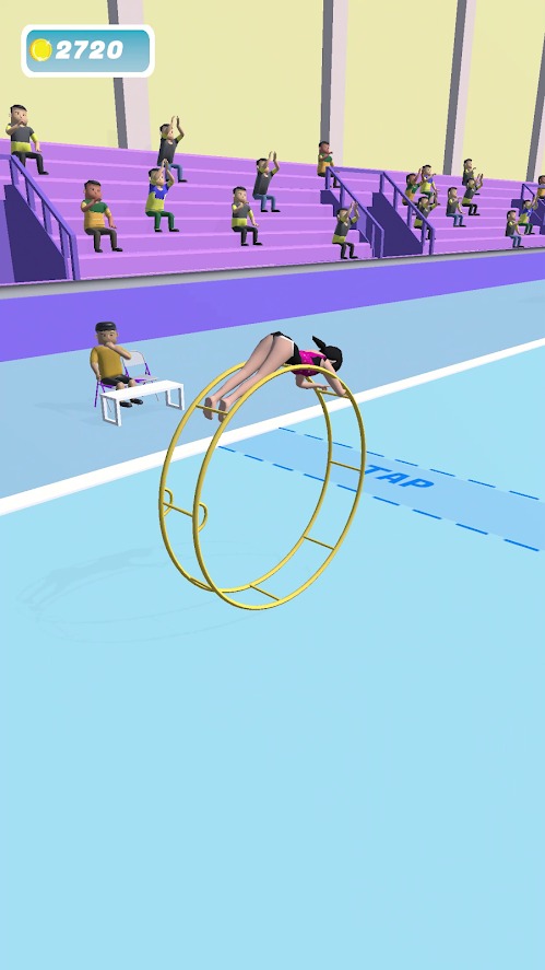 轮体操跳 轮体操跳