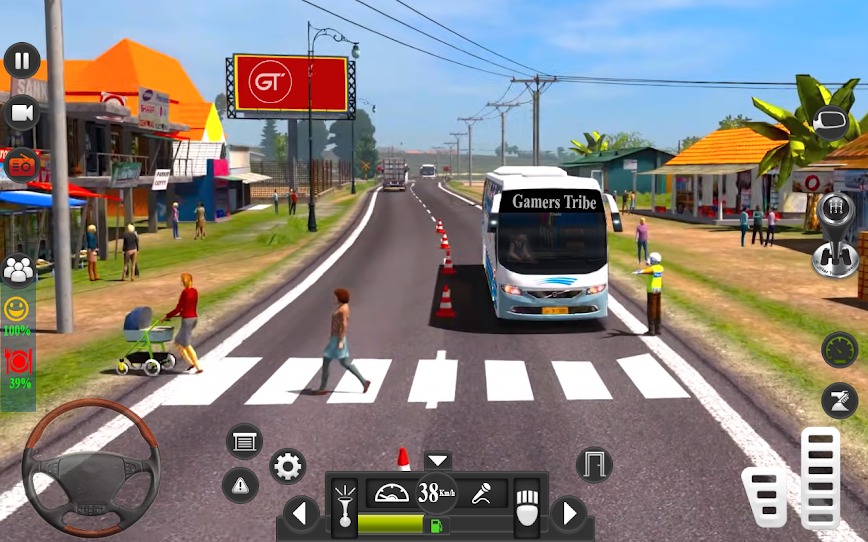 公共驾驶模拟器