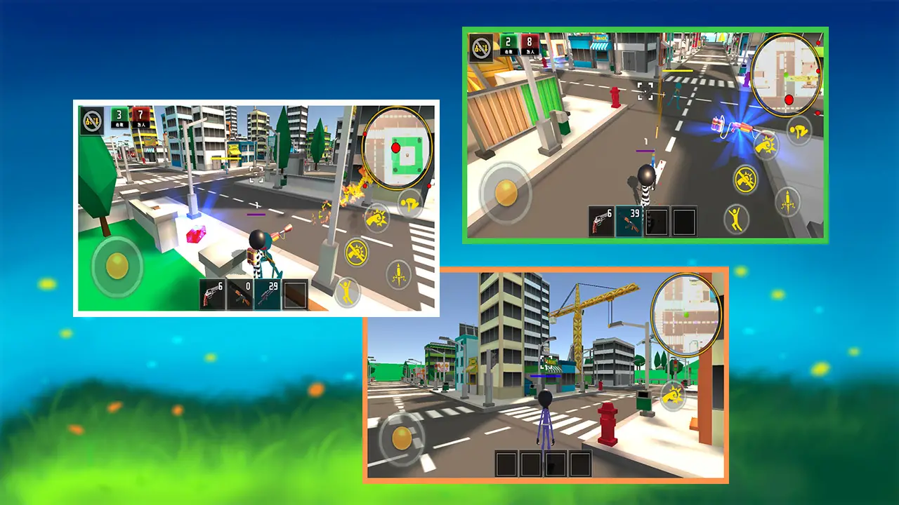 火柴人城市激斗 火柴人城市激斗