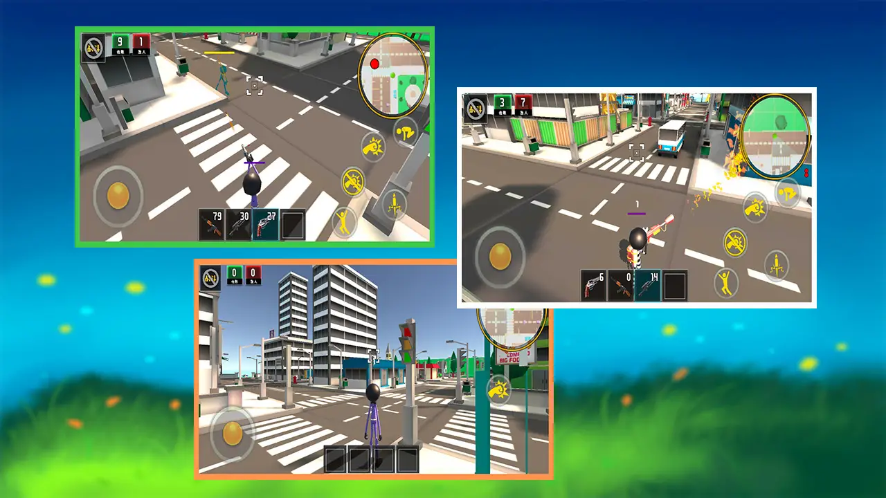 火柴人城市激斗 火柴人城市激斗