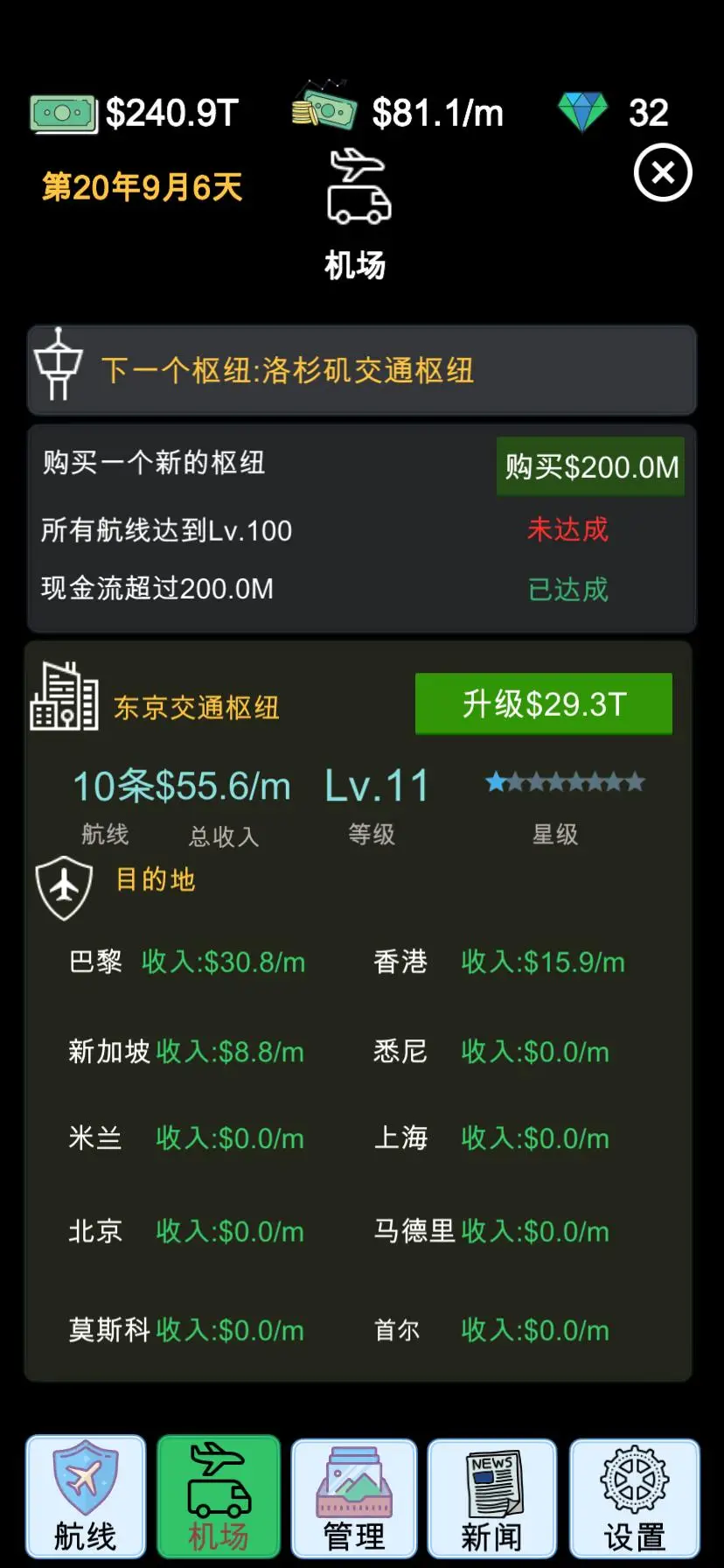 模拟经营:航空大亨模拟器