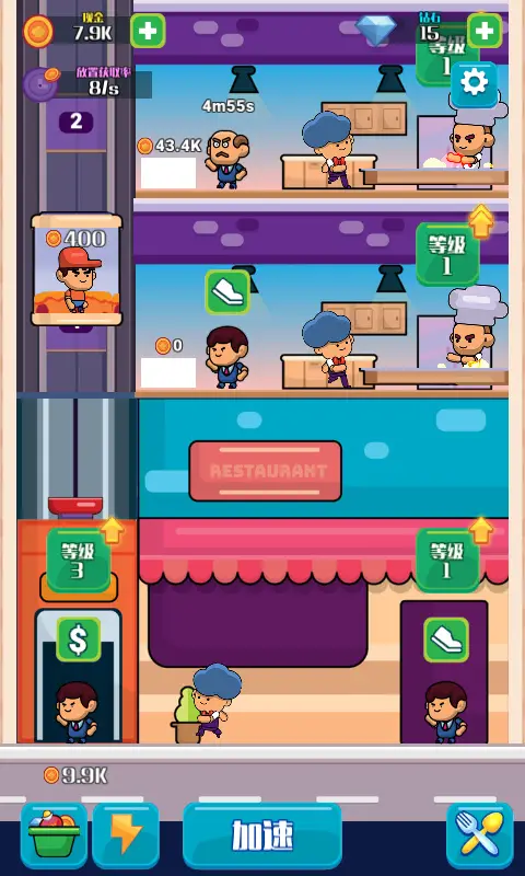 模拟快餐厅