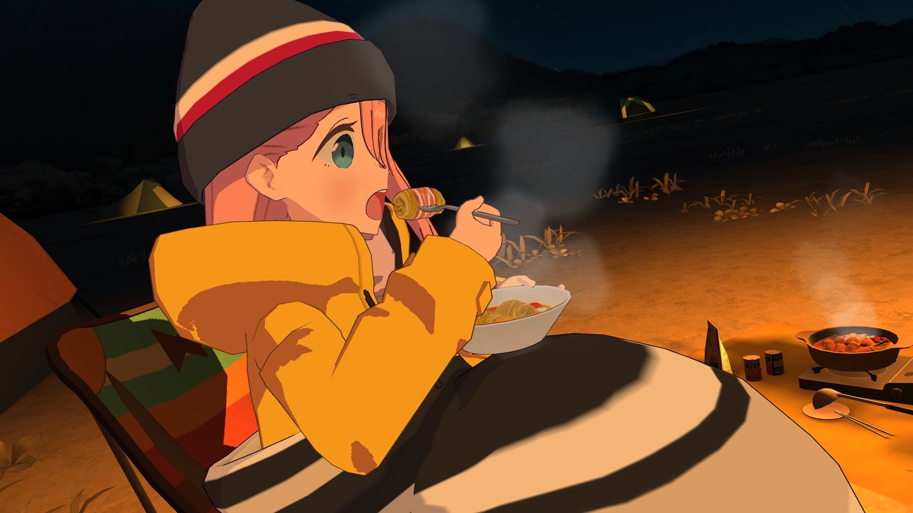 摇曳露营：山麓露营场篇