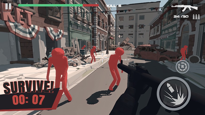 火柴人打僵尸 火柴人打僵尸