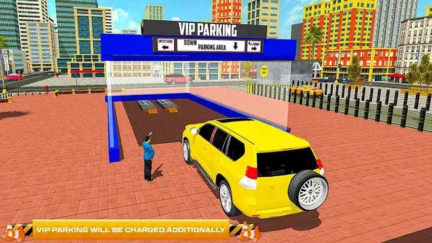 城市普拉多停车场新3D