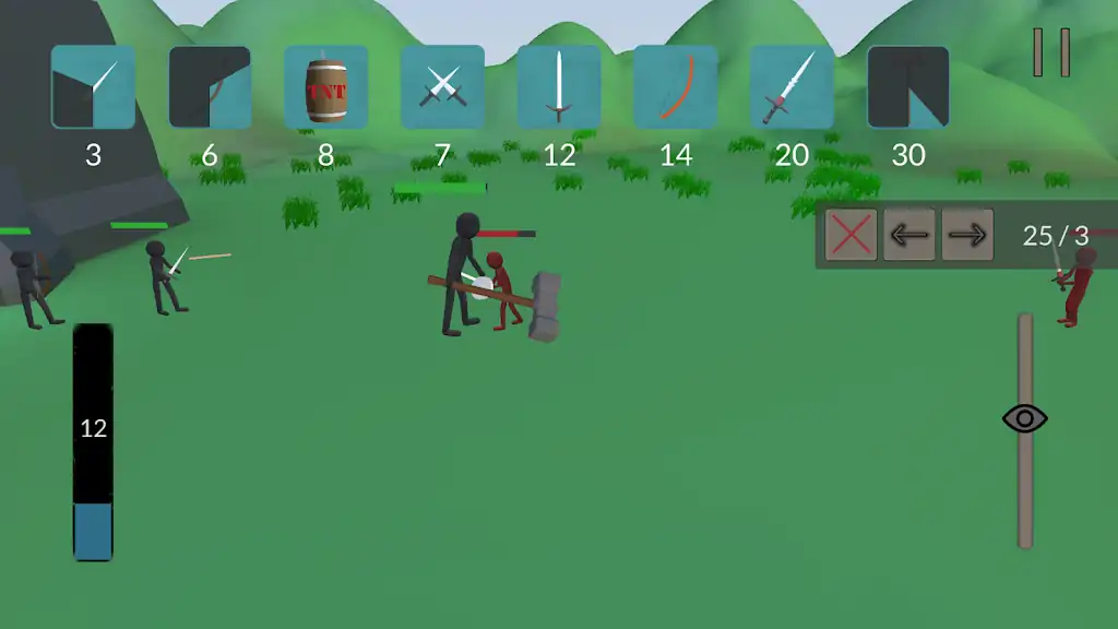 火柴人城堡之战