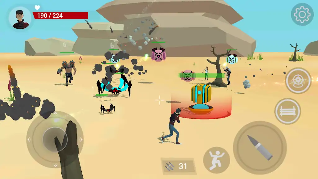 魁北克-生存射击枪游戏技巧