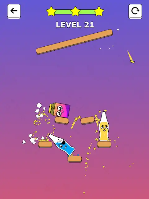 瓶装水和汽水！