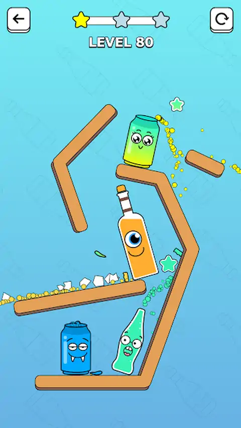 瓶装水和汽水！