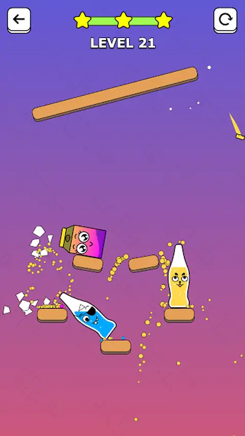 瓶装水和汽水！