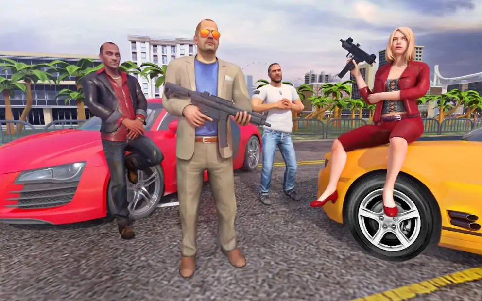 走至市中心街 走至市中心街