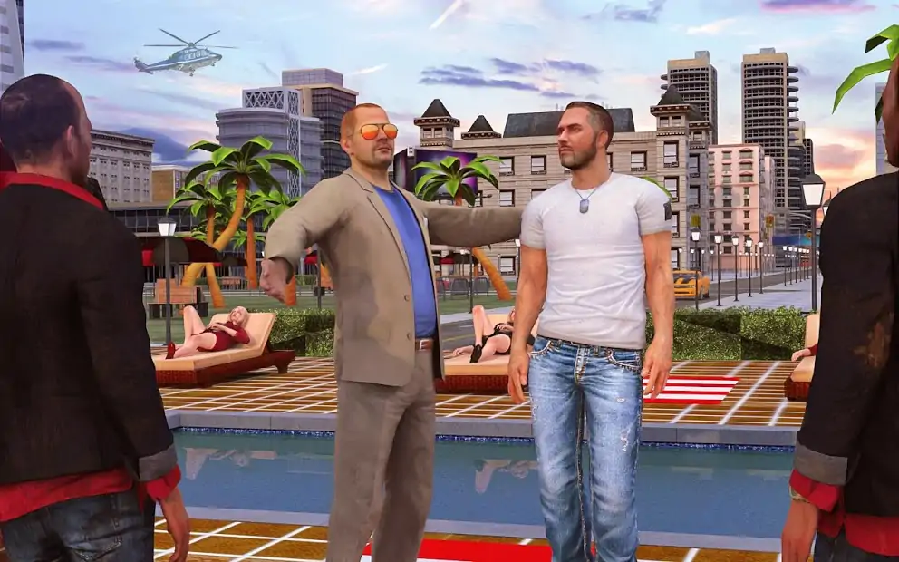 走至市中心街 走至市中心街