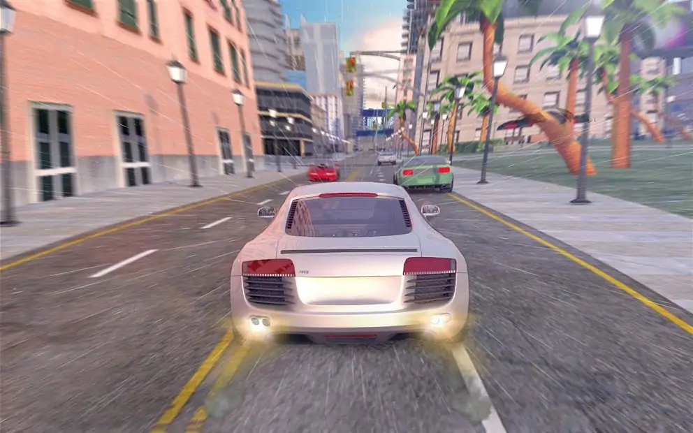 走至市中心街 走至市中心街