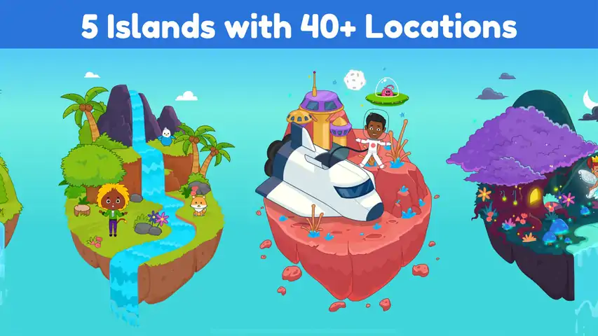 我的Tizi世界-孩子们的终极城镇游戏